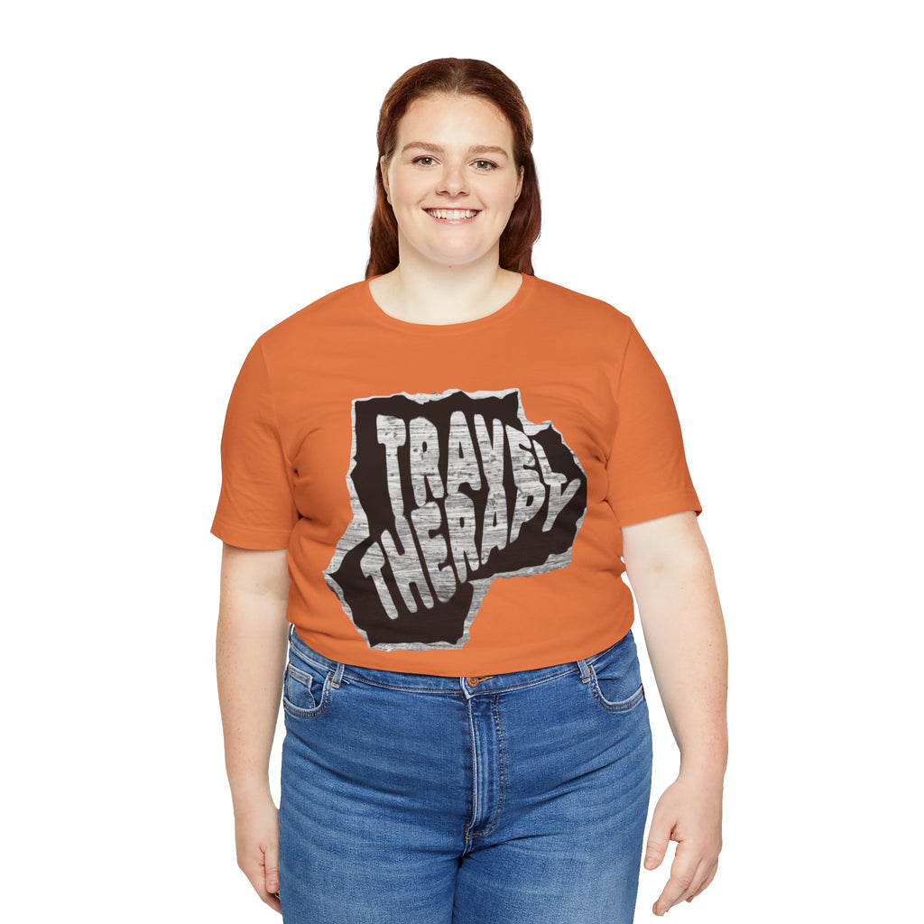 Travel Therapy Tee - Unisex Jersey Short Sleeve T-Shirt