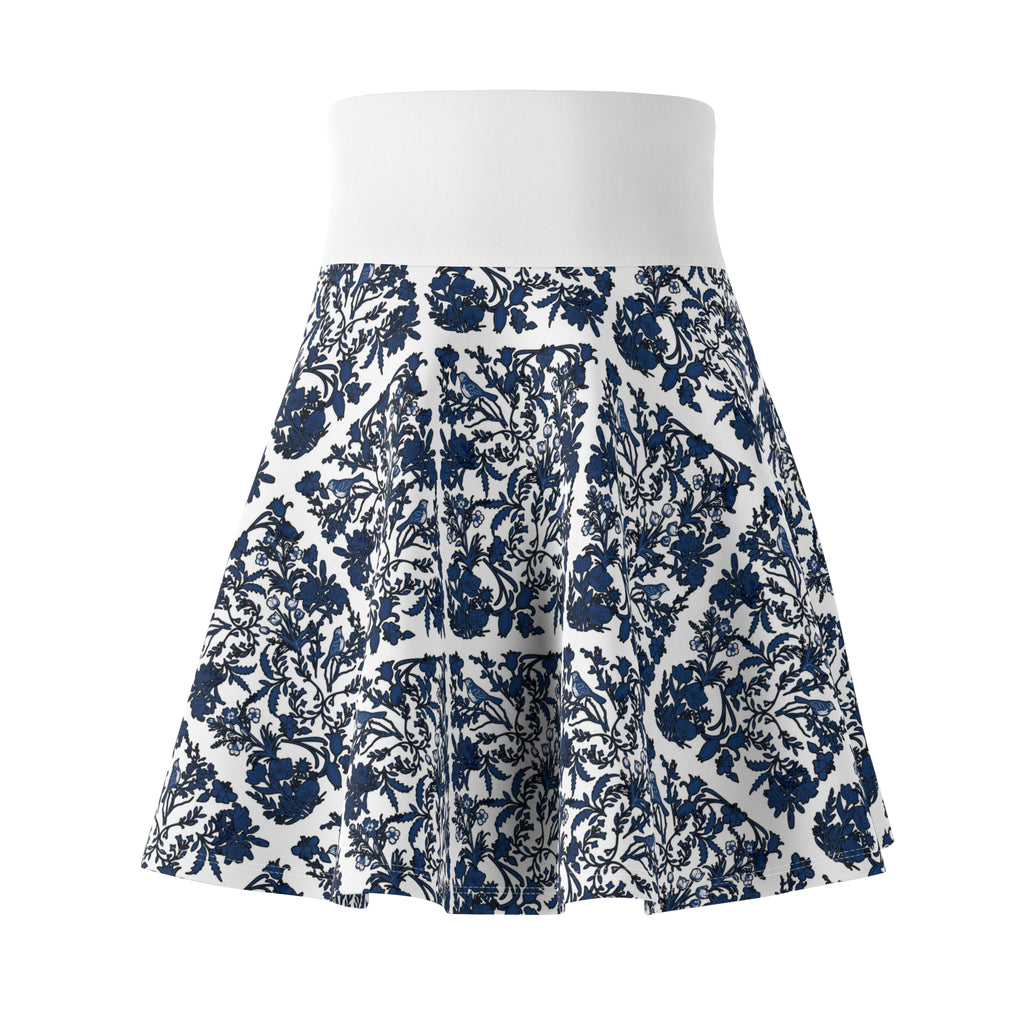 Chic Floral Skater Skirt for Women, Cute Summer Wear, Casual Outfit, Perfect for Parties, Boho Style, Daily Wardrobe Essential