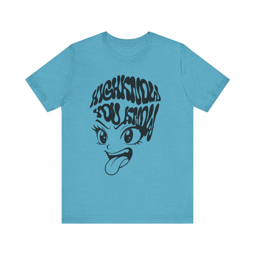 Whimsical Graphic Tee, Fun T-Shirt, Unique Unisex Shirt, Trendy Casual Wear, Statement Top, Gift for Friends