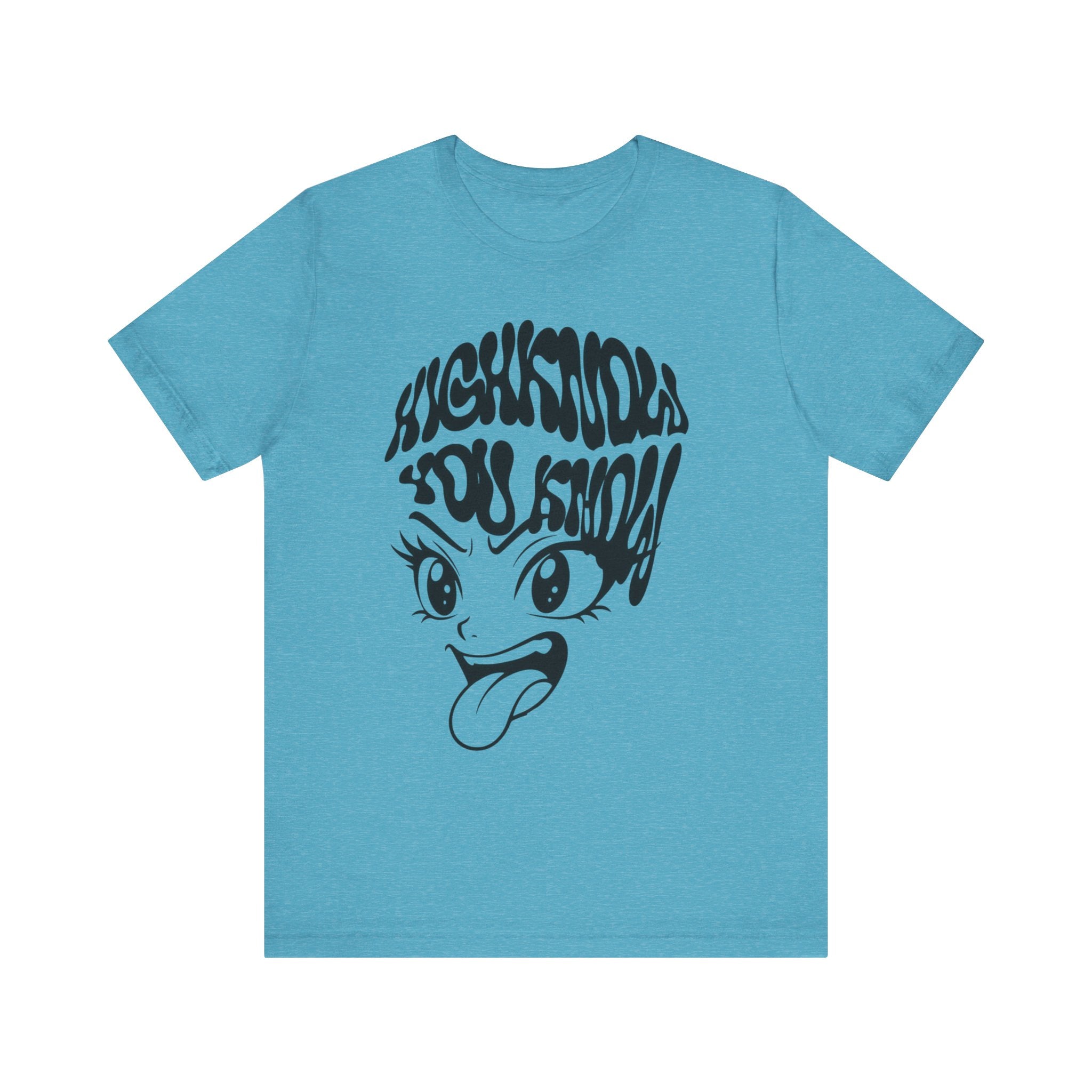 Whimsical Graphic Tee, Fun T-Shirt, Unique Unisex Shirt, Trendy Casual Wear, Statement Top, Gift for Friends