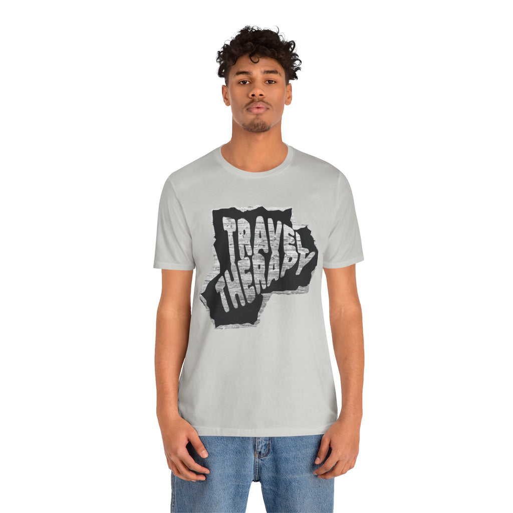 Travel Therapy Tee - Unisex Jersey Short Sleeve T-Shirt