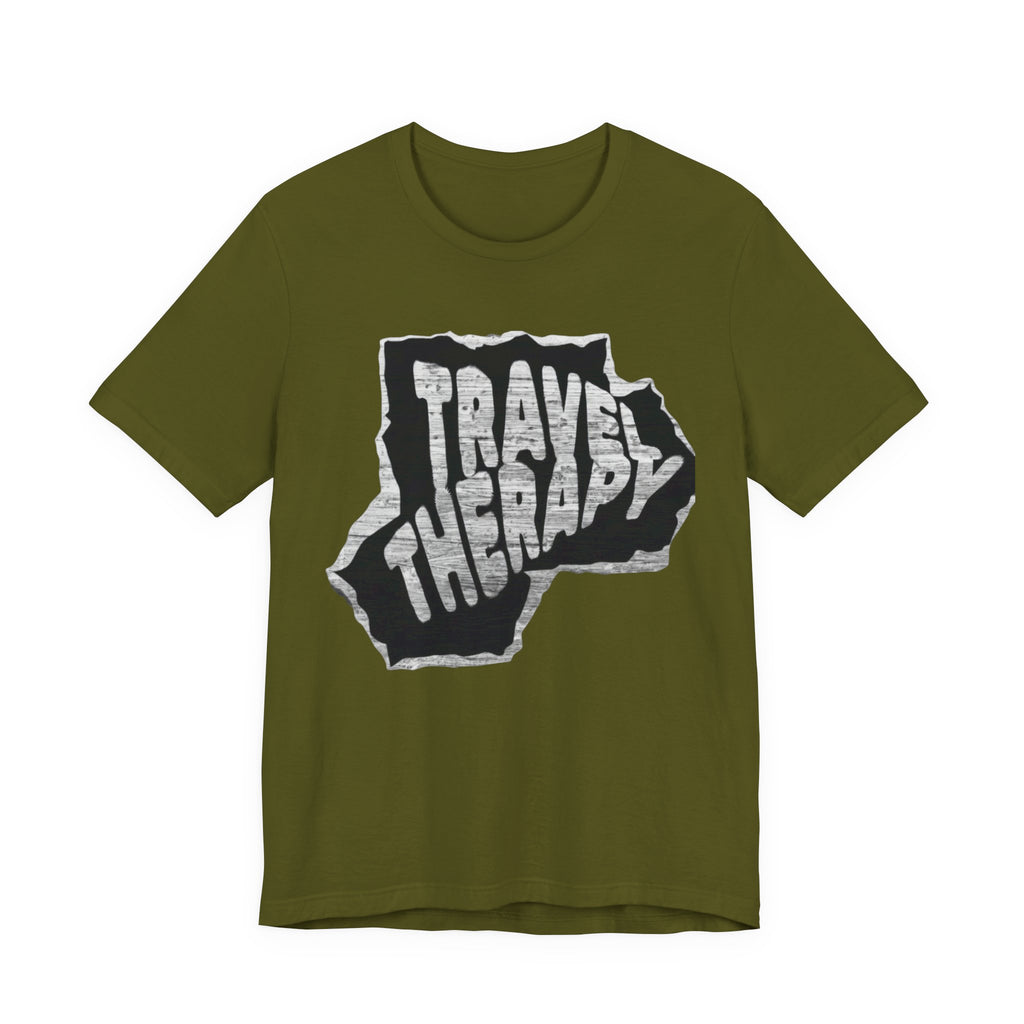 Travel Therapy Tee - Unisex Jersey Short Sleeve T-Shirt