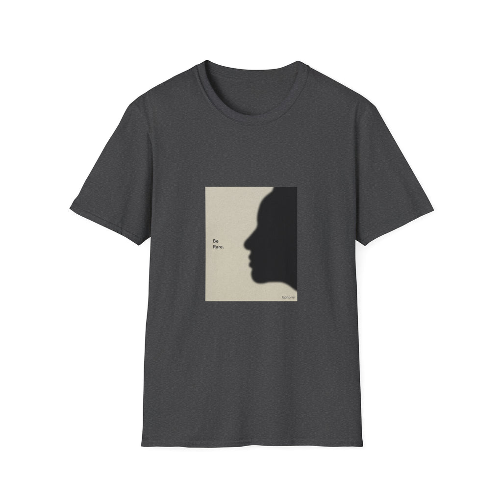 T-Shirt — 'Be Rare' Minimal Silhouette Graphic Tee