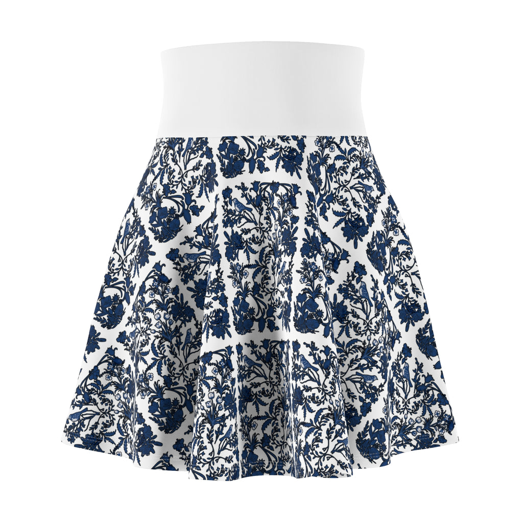 Chic Floral Skater Skirt for Women, Cute Summer Wear, Casual Outfit, Perfect for Parties, Boho Style, Daily Wardrobe Essential