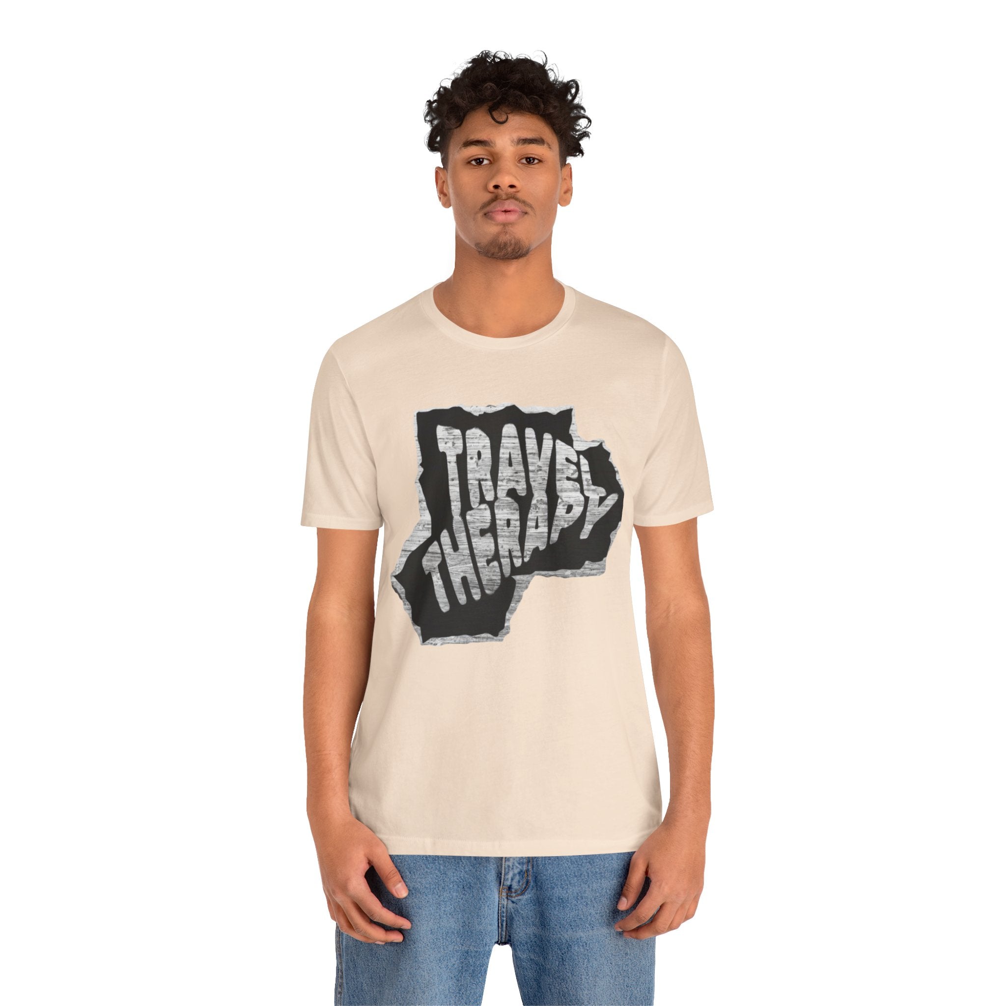 Travel Therapy Tee - Unisex Jersey Short Sleeve T-Shirt
