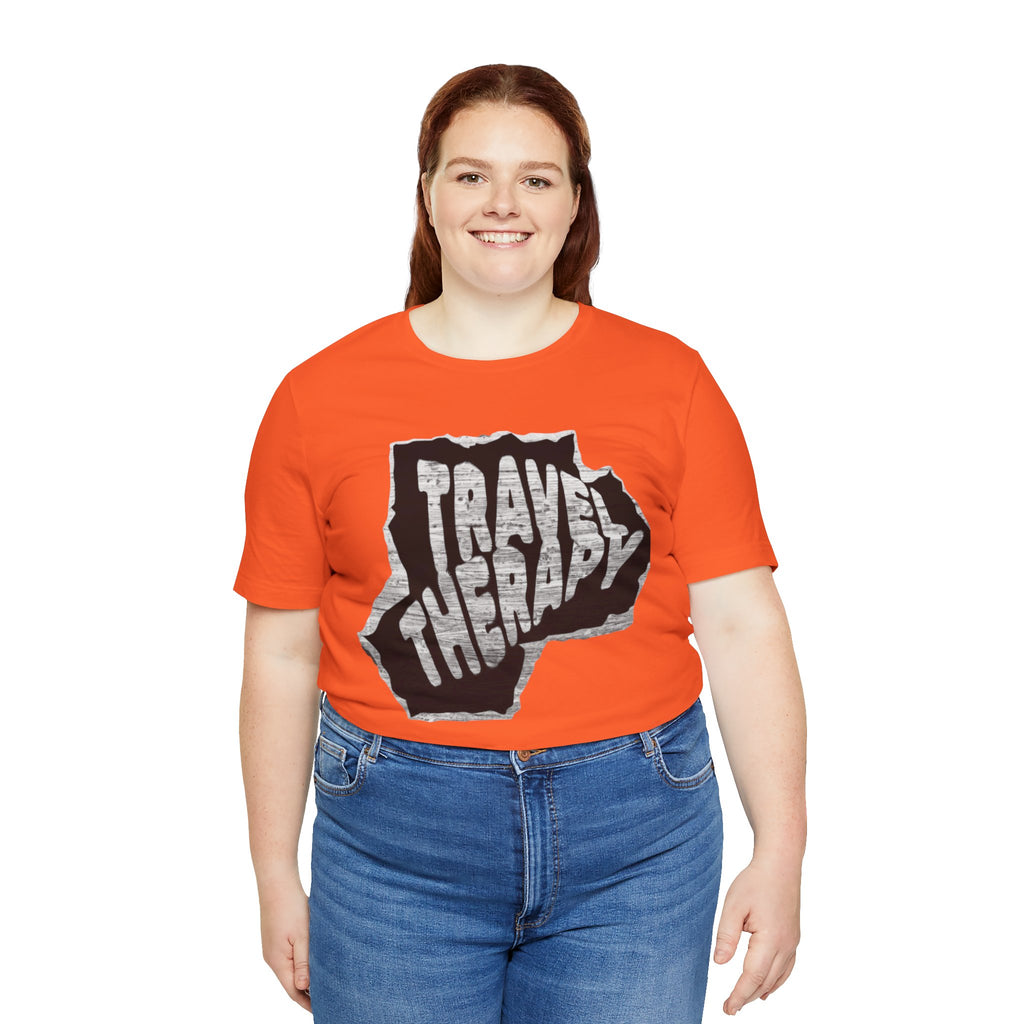 Travel Therapy Tee - Unisex Jersey Short Sleeve T-Shirt