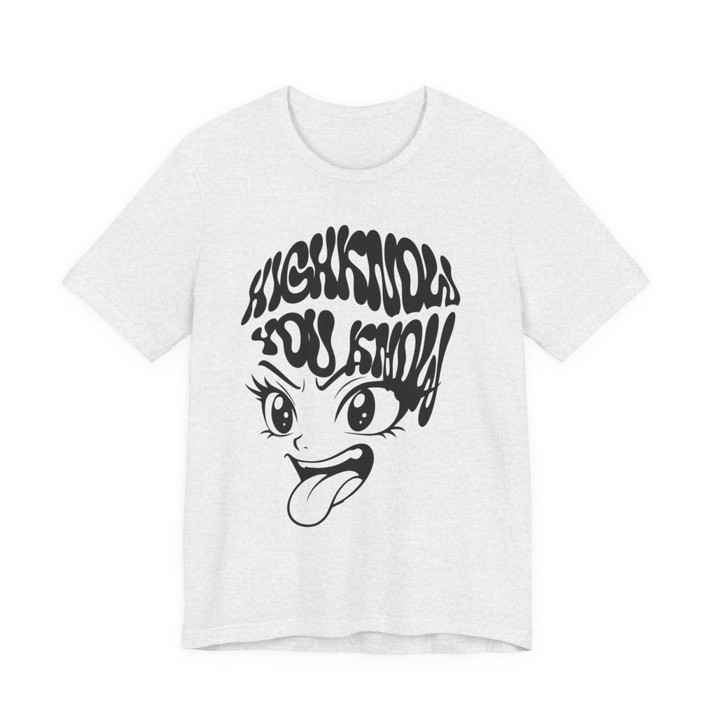 Whimsical Graphic Tee, Fun T-Shirt, Unique Unisex Shirt, Trendy Casual Wear, Statement Top, Gift for Friends