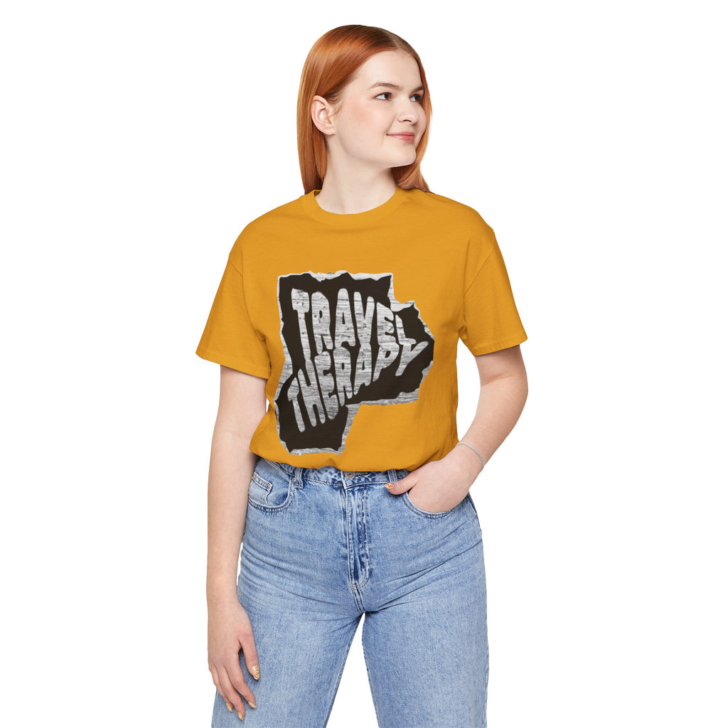 Travel Therapy Tee - Unisex Jersey Short Sleeve T-Shirt