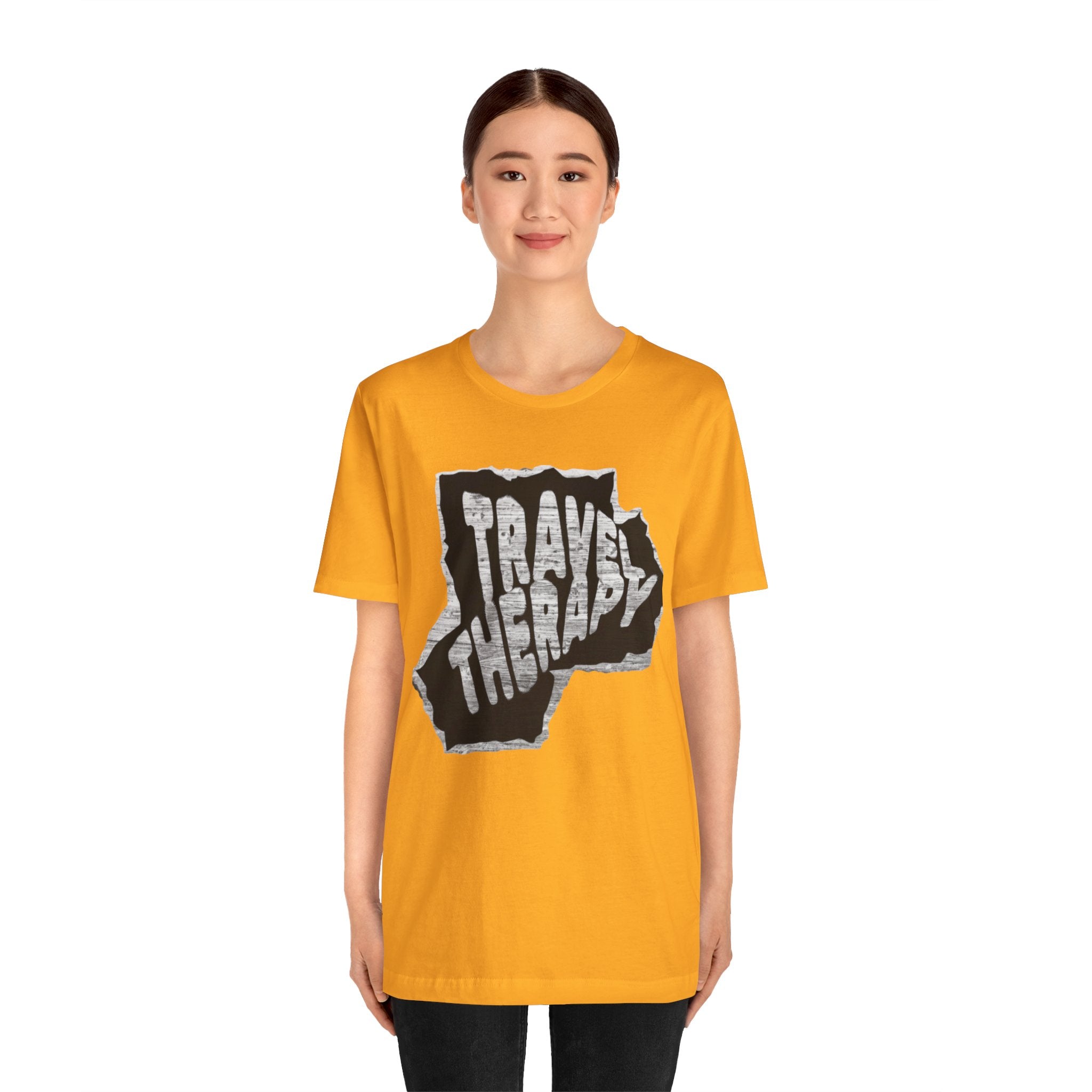Travel Therapy Tee - Unisex Jersey Short Sleeve T-Shirt