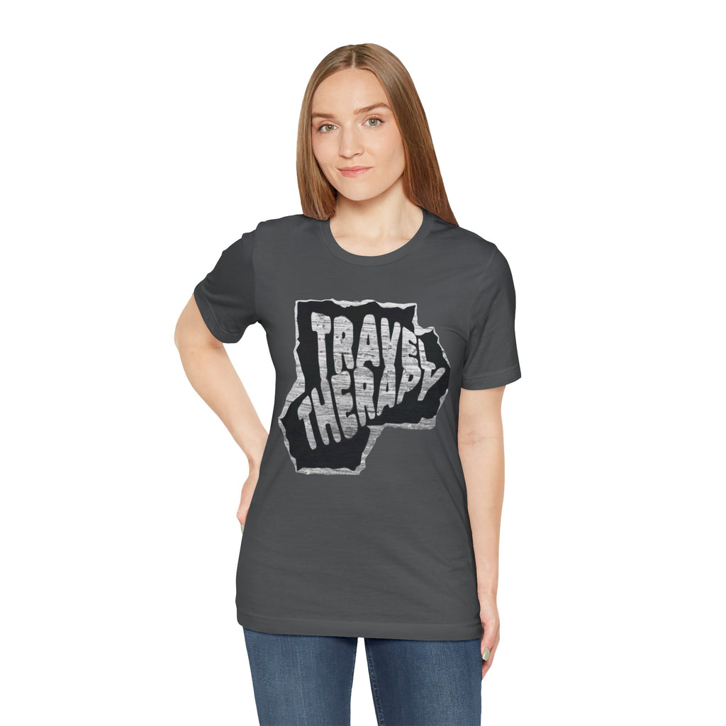 Travel Therapy Tee - Unisex Jersey Short Sleeve T-Shirt