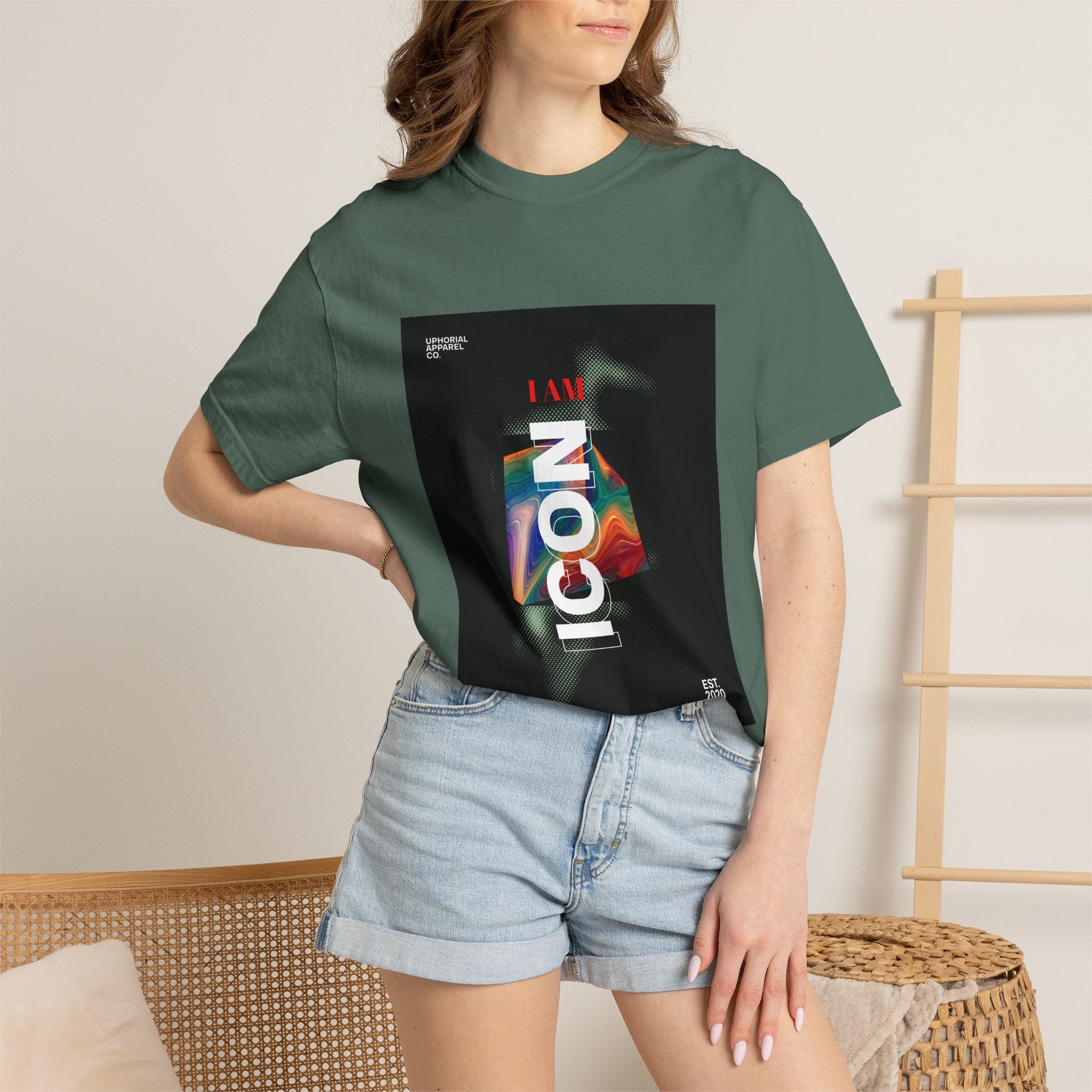 ICON Graphic T-Shirt — I AM Icon Modern Streetwear Tee