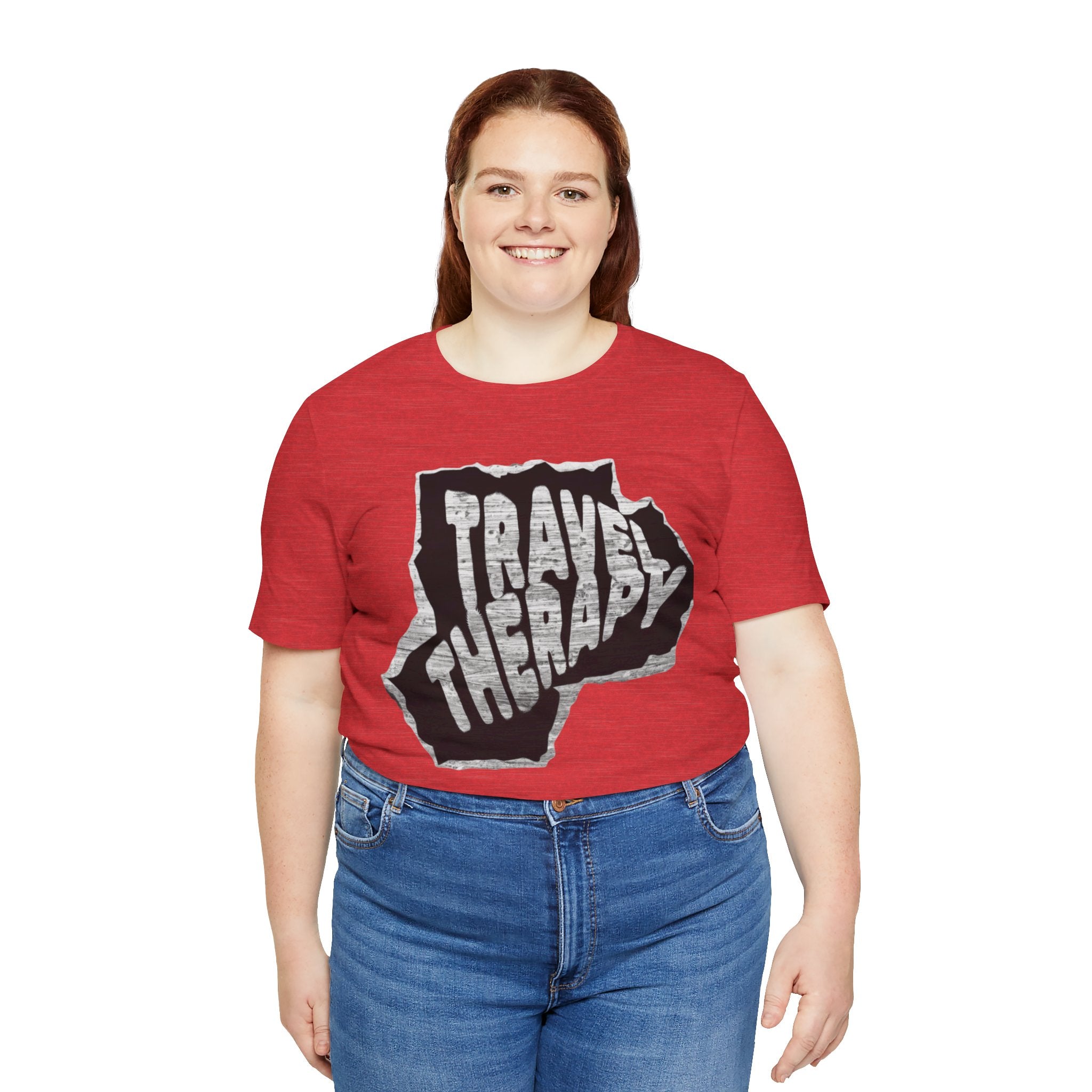 Travel Therapy Tee - Unisex Jersey Short Sleeve T-Shirt