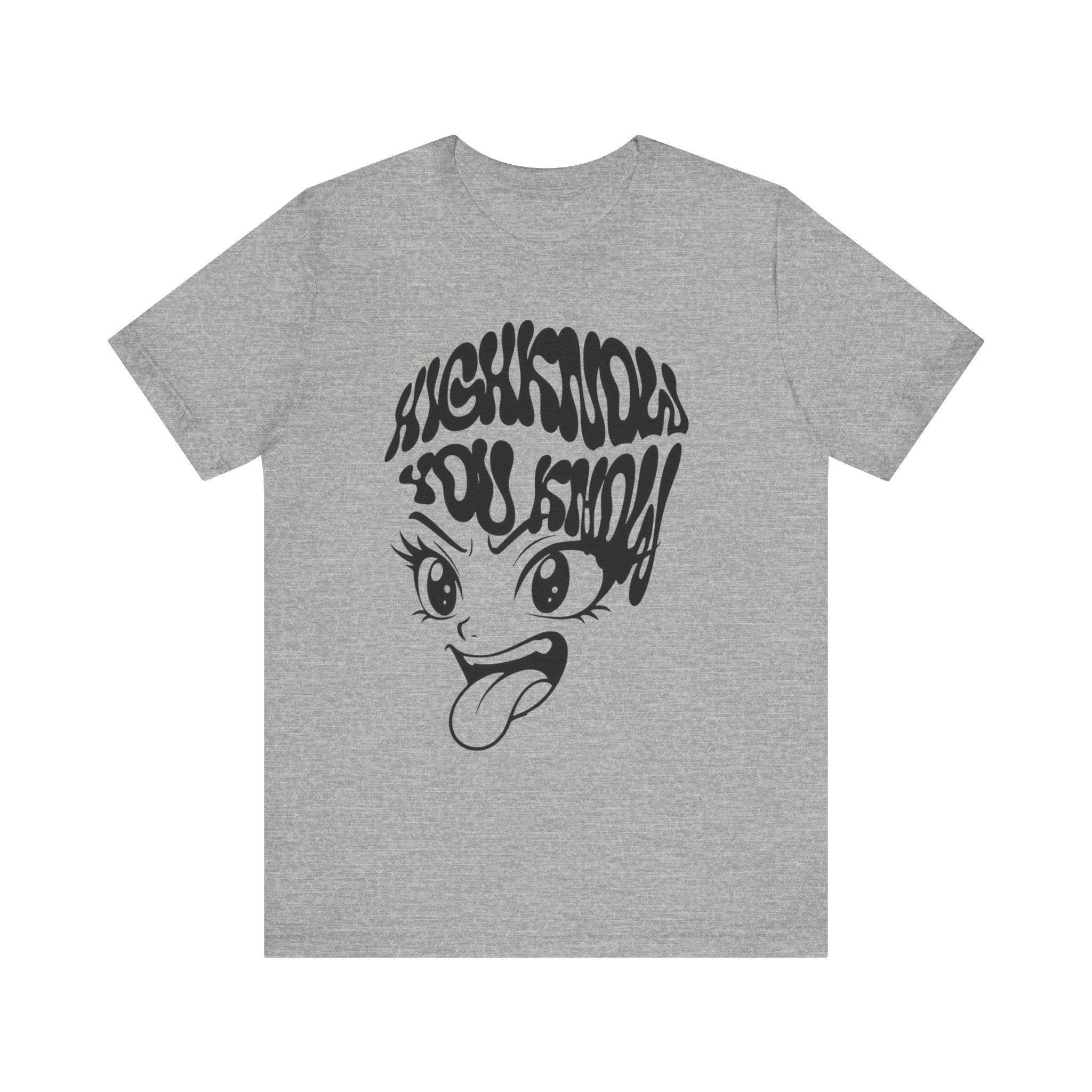 Whimsical Graphic Tee, Fun T-Shirt, Unique Unisex Shirt, Trendy Casual Wear, Statement Top, Gift for Friends