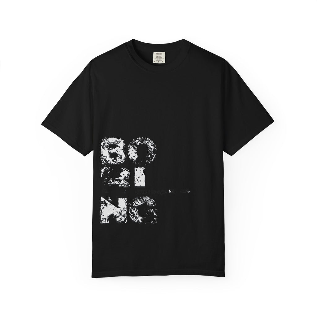 Abstract Floral 'Breathe' Tee — Minimal Graphic T-Shirt